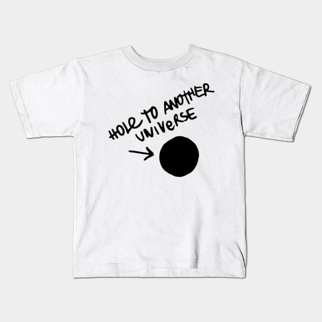 Life is Strange Before the Storm Hole To Another Universe Kids T-Shirt by senaeksi